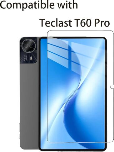 2 Pack Tempered Glass Screen Protectors Compatible with Teclast T60 Pro, 12 inch Full Coverage,Anti Scratch, Bubble Free, 9H Hardness in Kuwait