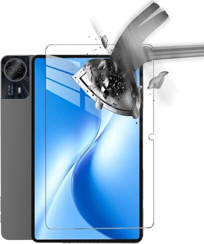 2 Pack Tempered Glass Screen Protectors Compatible with Teclast T60 Pro, 12 inch Full Coverage,Anti Scratch, Bubble Free, 9H Hardness in Kuwait