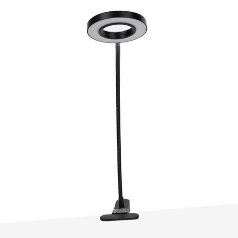 ضوء حلقة مكتب خرطوم معدني قابل للتعديل 360 درجة من BRRNOO، ضوء قراءة LED USB لتمديد رموش فن الأظافر، دافئ مع 10 مستويات من السطوع واللون in Kuwait