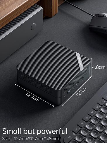 MINISFORUM Venus Series UM773 Lite Mini PC AMD Ryzen 7 7735HS up to 4.75GHz 32GB DDR5 512GB PCIe4.0 SSD AMD Radeon 680M Mini Computer, 2 x HDMI,1x USB4,5X USB Ports,WiFi 6,BT5. 2 in Saudi Arabia