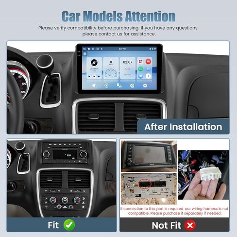 4+64G Android 15 Radio for Dodge Grand Caravan 2011-2020/Chrysler Grand Voyager 2012-2016, 9" Touchscreen Car Stereo Wireless CarPlay/Android Auto, 5GHz WiFi, Bluetooth 5.0, EQ, GPS, 1280 * 720 in Saudi Arabia