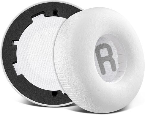 استبدال وسائد الأذن SOULWIT لسماعات JBL Tune 600(T600BTNC 600BTNC)/660(T660NC 660NC)/670(T670NC 670NC) ووسائد الأذن مع جلد بروتين ناعم، إسفنج عازل للضوضاء - أسود in Kuwait