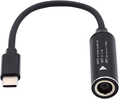 NFHK Rectangle Jack Thinkpad X1 Input to USB-C Type-C Power Plug Charge Cable for Laptop Phone PD9V 15V 20V in Saudi Arabia