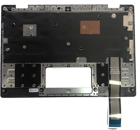 Replacement Laptop Palmrest Keyboard Assembly Part for Asus Chromebook 11 CR1100FKA Upper Case 90NX03E1-R30US0(WFC) in Saudi Arabia