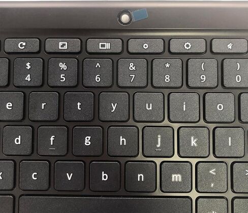 Replacement Laptop Palmrest Keyboard Assembly Part for Asus Chromebook 11 CR1100FKA Upper Case 90NX03E1-R30US0(WFC) in Saudi Arabia