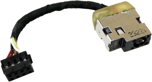DC Power Jack Harness Cable Port for HP 15-f15-f233wm 15-f240ca 15-f247nr 15-F271WM 15-F272WM 15-F000 15-F004WM 15-F010DX 730932-SD1 730932-FD1 730932-YD1 732067-001 in Saudi Arabia