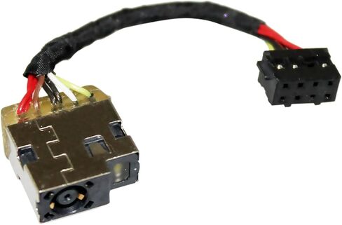 DC Power Jack Harness Cable Port for HP 15-f15-f233wm 15-f240ca 15-f247nr 15-F271WM 15-F272WM 15-F000 15-F004WM 15-F010DX 730932-SD1 730932-FD1 730932-YD1 732067-001 in Saudi Arabia