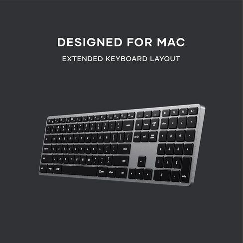 Satechi Slim X3 Bluetooth Backlit Keyboard & OntheGo Wireless Bluetooth Mouse, Rechargeable Battery in Saudi Arabia