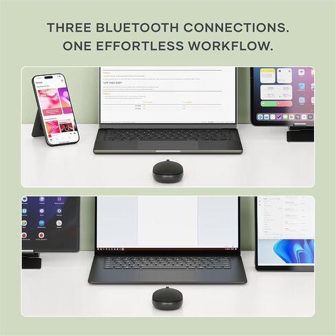 Satechi Slim X3 Bluetooth Backlit Keyboard & OntheGo Wireless Bluetooth Mouse, Rechargeable Battery in Saudi Arabia