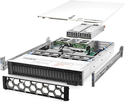 TechMikeNY Server 24-Bay 2X Gold 6248 2.50Ghz 40-Core 64GB RAM Rails PowerEdge R740xd (Renewed) in Saudi Arabia