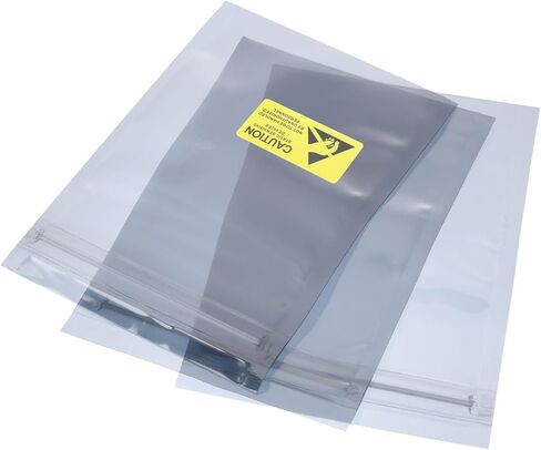 Anti Static Bags Shielding Bag 50pcs 3x4.7inch(8x12cm) Resealable with Labels for Hard Drive HDD SSD PCB Board in Saudi Arabia