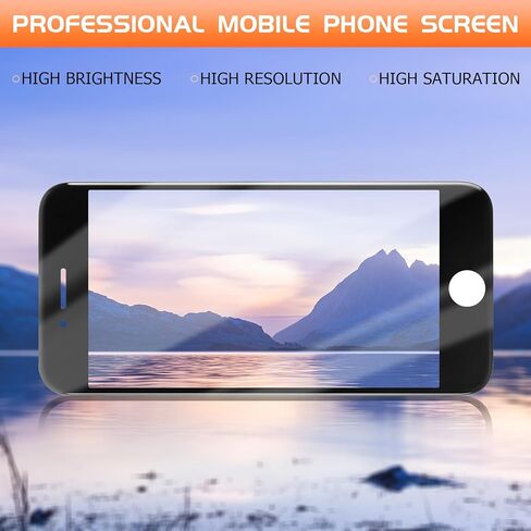 قطع غيار شاشة iPhone SE 2020 لهاتف iPhone 8/SE 2nd Gen شاشة LCD A2275 A2298 A2296 قطع غيار مجموعة محول رقمي تعمل باللمس in Kuwait