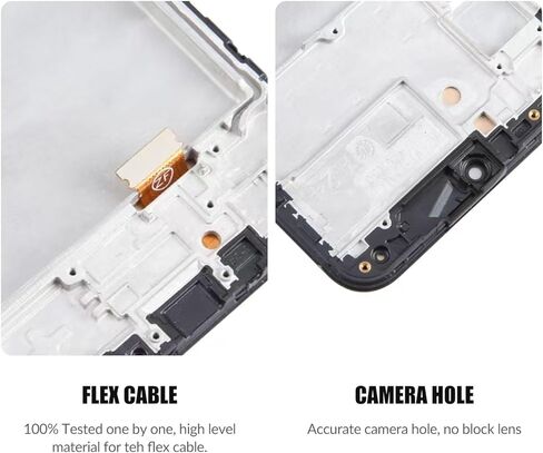 Replacement for Samsung Galaxy A24 4G LCD Screen with Frame for Samsung A245F A245F/DS A245F/DSN A245M A245M/DS A245N Touch Screen Digitizer Assembly LCD Display with Repair kit in Saudi Arabia