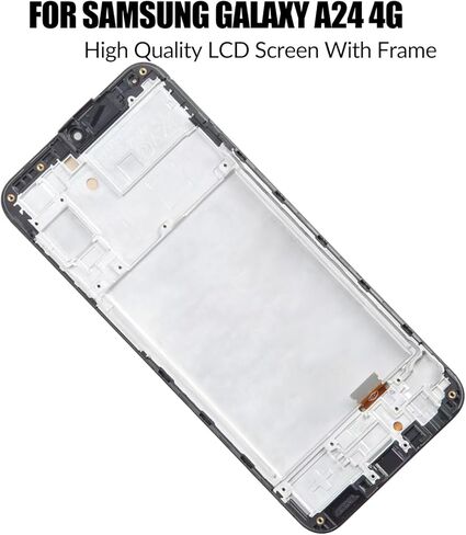 Replacement for Samsung Galaxy A24 4G LCD Screen with Frame for Samsung A245F A245F/DS A245F/DSN A245M A245M/DS A245N Touch Screen Digitizer Assembly LCD Display with Repair kit in Saudi Arabia
