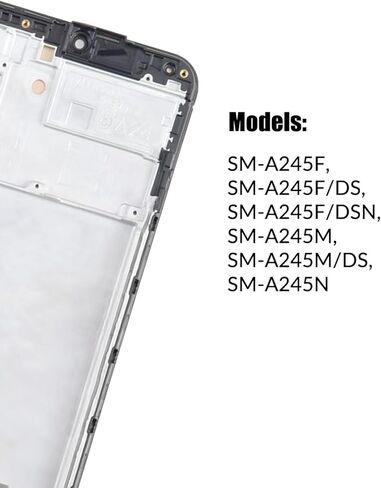 Replacement for Samsung Galaxy A24 4G LCD Screen with Frame for Samsung A245F A245F/DS A245F/DSN A245M A245M/DS A245N Touch Screen Digitizer Assembly LCD Display with Repair kit in Saudi Arabia