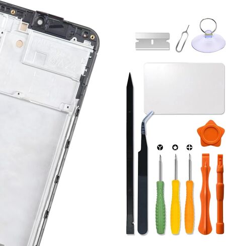 Replacement for Samsung Galaxy A24 4G LCD Screen with Frame for Samsung A245F A245F/DS A245F/DSN A245M A245M/DS A245N Touch Screen Digitizer Assembly LCD Display with Repair kit in Saudi Arabia