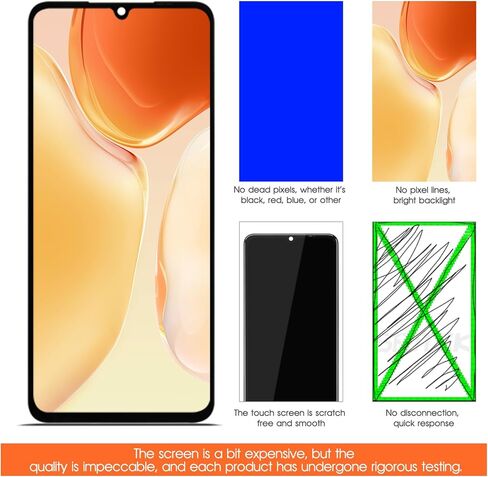 قطع غيار سامسونج جالاكسي A05 لشاشة سامسونج A05 LCD A055M A055F/DS LCD تعمل باللمس محول الأرقام الجمعية إصلاح أطقم in Kuwait