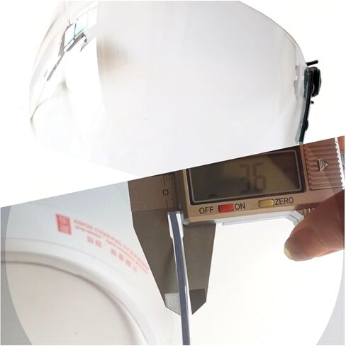 Tactical Clear Face Shield Visor for Airsoft MICH Fast Helmet in Saudi Arabia