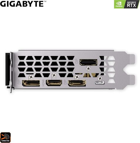 بطاقة رسومات GIGABYTE GeForce RTX 2080 Super Turbo 8G، مروحة Turbo Style، 8 جيجابايت 256 بت GDDR6، بطاقة فيديو GV-N208STURBO-8GC in Saudi Arabia