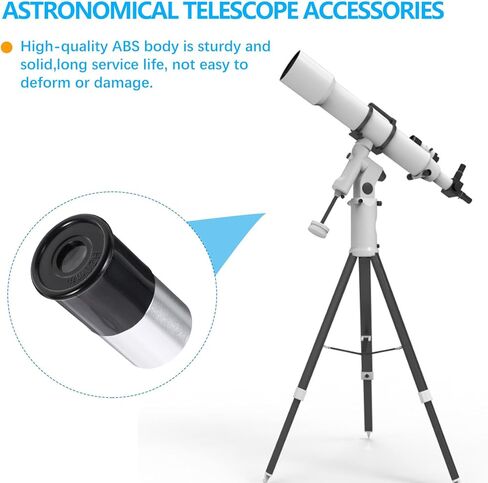 965 Inch H20Mm Glass Multi-Coated Telescope Eyepiece ABS Optical Accessory for Astronomy Enthusiasts and Amateur Stargazing in Saudi Arabia