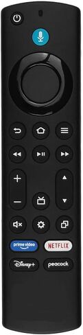 جهاز التحكم عن بعد للتلفزيون البديل من سيبو مع صوت مناسب لهيسنس (ERF3C84H 1344) مع اختصار Netflix | برايم فيديو| ديزني | الطاووس in Saudi Arabia