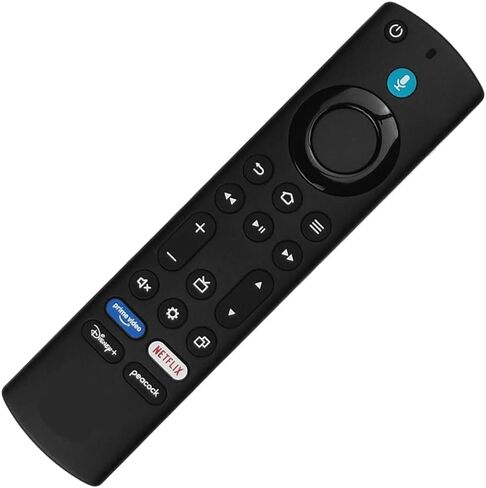 جهاز التحكم عن بعد للتلفزيون البديل من سيبو مع صوت مناسب لهيسنس (ERF3C84H 1344) مع اختصار Netflix | برايم فيديو| ديزني | الطاووس in Saudi Arabia