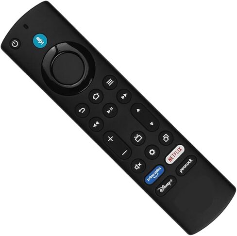 جهاز التحكم عن بعد للتلفزيون البديل من سيبو مع صوت مناسب لهيسنس (ERF3C84H 1344) مع اختصار Netflix | برايم فيديو| ديزني | الطاووس in Saudi Arabia