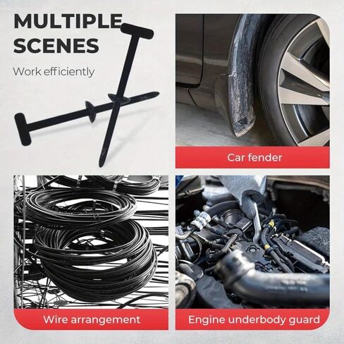 100PCS Black Zip Ties, Cable Tie Buckle, Nylon Universal Cable Tie Buckle, Zip Ties Heavy Duty, cable Management, Car Universal cable tie Repair buckle Plastic Fasteners, Tools & Home Improvement in Saudi Arabia