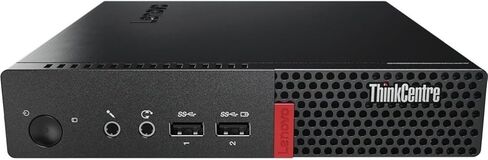 Lenovo ThinkCentre M910q Tiny كمبيوتر مكتبي صغير، Intel Core i5-7500T حتى 3.3 جيجا هرتز، 16 جيجا بايت DDR4 RAM، 256 جيجا NVMe M.2 SSD، WiFi Bluetooth، لوحة مفاتيح وماوس لاسلكي، Windows 10 Pro (متجدد) in Kuwait