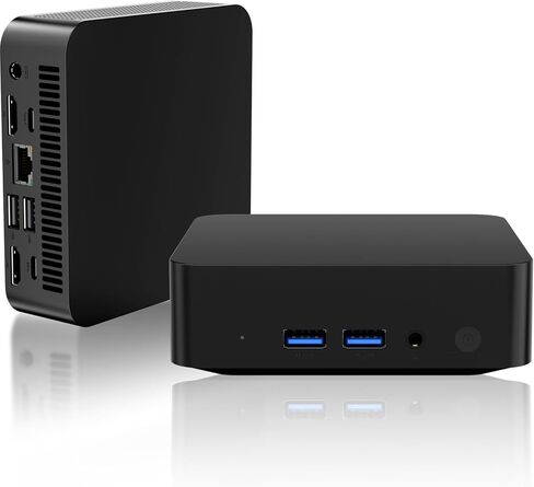 أحدث كمبيوتر شخصي صغير لعام 2026، ذاكرة وصول عشوائي 16 جيجابايت و1 تيرابايت SSD، معالج Intel N5095 (يصل إلى 2.9 جيجا هرتز)، كمبيوتر مكتبي صغير يدعم شاشة مزدوجة 4K، WiFi & BT 5.2 للأعمال والمكتب والخادم المنزلي والنوع C وUSB3.0 in Kuwait