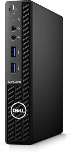 كمبيوتر سطح المكتب Dell OptiPlex 3080 Micro - Intel الجيل العاشر Core i5-10500T 6-Core - ذاكرة الوصول العشوائي 16 جيجابايت DDR4-512GB SSD - DisplayPort، WiFi، BT، Mini PC Window 11 Pro (متجدد) in Kuwait