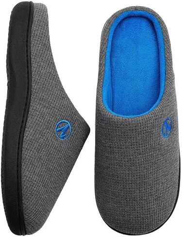Men's and Women's Knit Memory Foam Slippers Warm House Shoes in Saudi Arabia