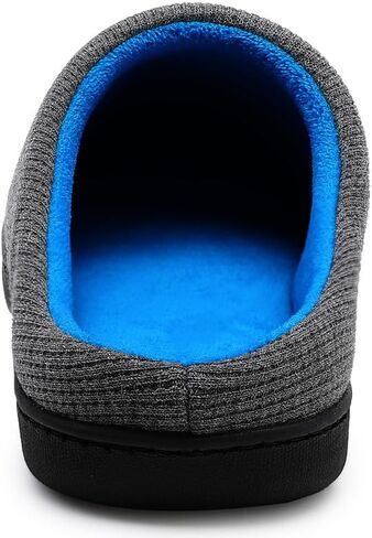 Men's and Women's Knit Memory Foam Slippers Warm House Shoes in Saudi Arabia