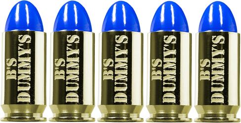 قبعات B's Dry Fire المفاجئة - A.K.A. قبعات تدريب B's Dummy's - Dummy .45 ACP (5 عبوات) (نحاس أزرق) in Kuwait