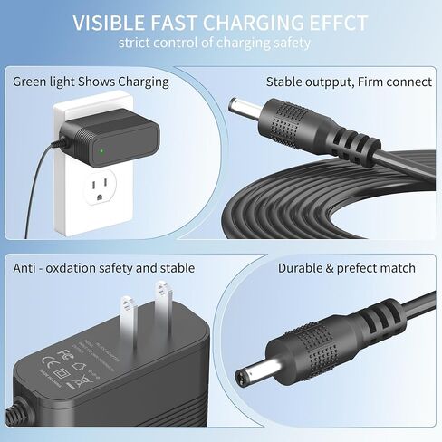 8.4V Charger for 7.4V Battery Heated Fleece Vest Jacket Clothes Replacement for Arris Men Women Heated Fleece Vest Jacket Clothes Charger Adapter in Saudi Arabia