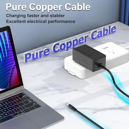 UL Listed Power Cord for ALLWEI 300W 280Wh 600W SGR-PPS300-2 Power Station Peak Replacement Charger AC Adapter 6.0Ft Extra Long DC Supply PERFEIDY in Saudi Arabia