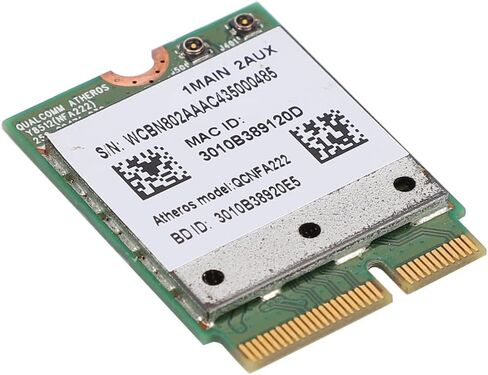 بطاقة Acogedor Dual Band Atheros AR9462 300Mbps WiFi مع BT 4.0 لـ ACER V3 371 E5 571G V5 573G in Kuwait