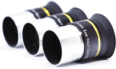 1.25 Inch 31.7mm Plossl Eyepiece | 4/6/9mm Full Metal Astronomical Telescope Accessory Set(Plossl 4mm) in Saudi Arabia