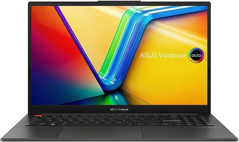 ASUS Vivobook S 15 Business Laptop 15.6" OLED 2.8K 14-Core 13th Intel i9-13900H 16GB DDR5 1TB SSD Iris Xe Graphics Thunderbolt 4 Wi-Fi 6E بصمة الإصبع الخلفية Win11 Pro (متجدد) in Kuwait