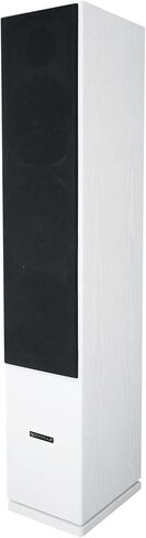 Rockville (2) RockTower 64W White Home Audio Tower Speakers Passive 4 Ohm in Saudi Arabia