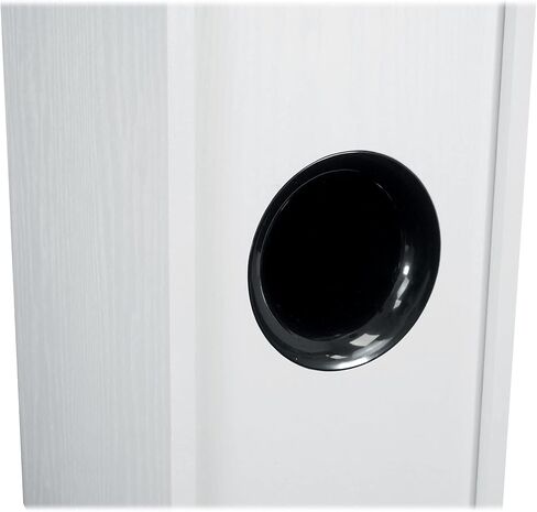 Rockville (2) RockTower 64W White Home Audio Tower Speakers Passive 4 Ohm in Saudi Arabia