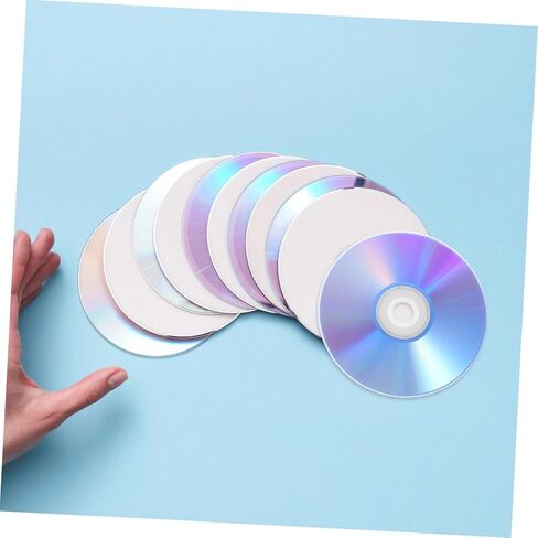 قرص DVD/cd فارغ من Gadpiparty DIY مع صندوق تخزين البيانات، وسائط فيديو بلاستيكية فارغة لحرق إنتاج الموسيقى وتسجيل مؤتمرات الهاتف وملحقات الوسائط القابلة للكتابة in Saudi Arabia