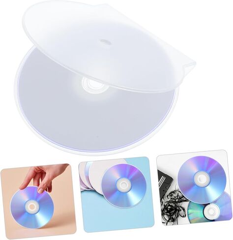 قرص DVD/cd فارغ من Gadpiparty DIY مع صندوق تخزين البيانات، وسائط فيديو بلاستيكية فارغة لحرق إنتاج الموسيقى وتسجيل مؤتمرات الهاتف وملحقات الوسائط القابلة للكتابة in Saudi Arabia