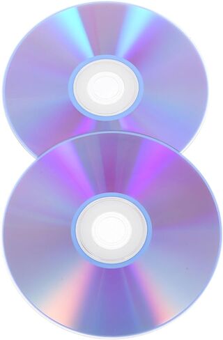 قطعتان من أقراص Cd-r: أقراص Cd/DVD فارغة قابلة للتسجيل للموسيقى - قرص تخزين للتسجيلات المهمة - يضمن صوت واضح ومستقر in Kuwait