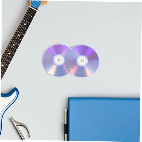 قطعتان من أقراص Cd-r: أقراص Cd/DVD فارغة قابلة للتسجيل للموسيقى - قرص تخزين للتسجيلات المهمة - يضمن صوت واضح ومستقر in Kuwait