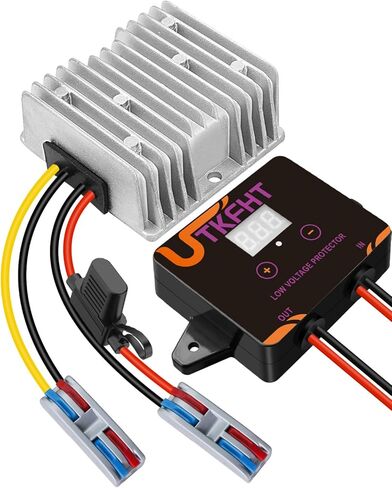 DC 20-60V to 12V 10A 120W Step Down Buck Converter Voltage Regulator with Low Voltage Protector in Saudi Arabia