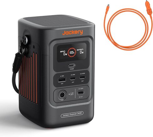 Jackery Explorer 240D Power Bank and Car Charger Cable (DC8020),256Wh in Kuwait