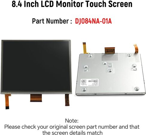 شاشة Uconnect LCD مقاس 8.4 بوصة تعمل باللمس مناسبة لسيارة جيب جراند شيروكي دودج رام شاحن كرايسلر تشالنجر دورانجو راديو الملاحة LCD شاشة استبدال رقمية DJ084NA-01A in Kuwait