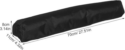 حقيبة حمل ثلاثية القوائم: حقيبة تخزين من نسيج أكسفورد لحامل ثلاثي القوائم للكاميرا المحمولة، حزام كتف مبطن يناسب Monopods، حامل مكبر الصوت 27.56 × 4.33 × 3.15 بوصة in Kuwait