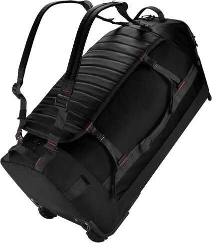 Rolling Duffle Bag with Wheels - 86L Extra Large Travel Duffel, Foldable & Waterproof Checked Luggage for Men, Camping, Long Trips in Kuwait
